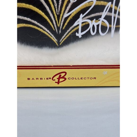 46)2006 Holiday Barbie Doll By Dress Designer Bob Mackie. Barbie Collectr Series - Picture 7 of 10